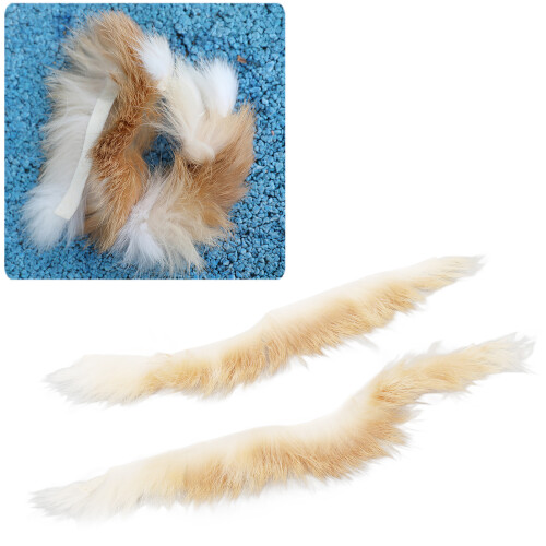 2pcs Rabbit Hair Bowstring Shock Absorber, 6g, Recurve