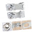 Heavy Duty Keyed Hasp Lock for Cabinets Doors and Boxes Durable Stainless Steel Security Latch 3