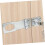 Heavy Duty Keyed Hasp Lock for Cabinets Doors and Boxes Durable Stainless Steel Security Latch 4
