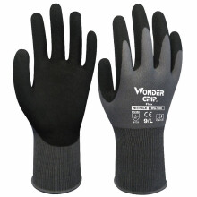 Nitrile Work Gloves Oil Resistant Grip 13 Gauge Nylon Breathable Liner Abrasion Resistant Fit