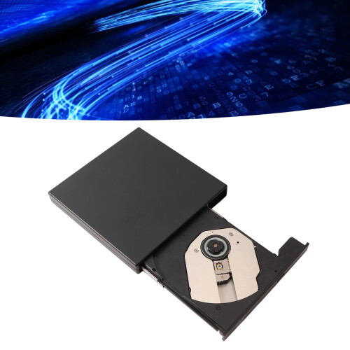 External CD-RW Drive USB 2.0, Low Noise, Compact