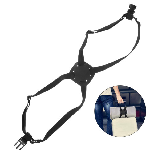 Adjustable Luggage Bungee Strap for Suitcase, Elastic Travel Bag Strap for Securing Extra Bags 1