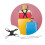 Adjustable Luggage Bungee Strap for Suitcase, Elastic Travel Bag Strap for Securing Extra Bags 5