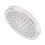 6in Round High-Pressure ABS Shower Head Chrome 2
