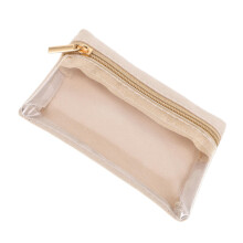 Travel Jewelry Organizer with Transparent Design, Secure Zipper and Compact Pouch for Rings and Earrings