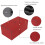 Deck Box for MTG Commander Red with Secure Magnetic Closure and Scratch‑Resistant Surface 2