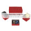 Deck Box for MTG Commander Red with Secure Magnetic Closure and Scratch‑Resistant Surface 5