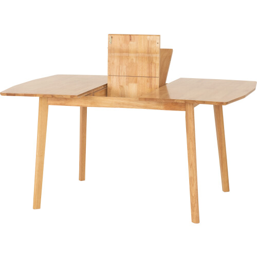 Seconique Emery Extending Dining Table - Natural Oak Effect 1