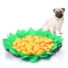 Dog Snuffle Mat for Enrichment and Slow Feeding, Dual‑Use Foldable Design, Non‑Slip Waterproof Base