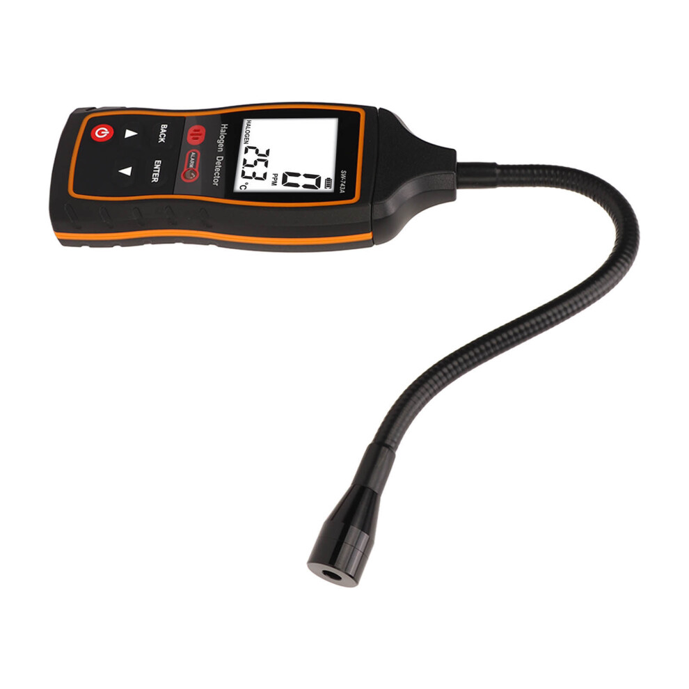 Halogen Gas Detector 0-1000Ppm Abs Lcd 3Xaaa 6941393648964