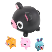 4PCS Animal Stress Relief Squeeze Toys with TongueOut Squeak Sound, Cute Durable Animal Stress Balls Set for Kids and Adults