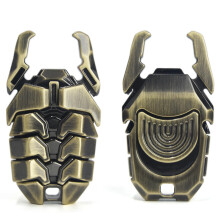 Metal Beetle Fidget Clicker Brass Colored Second Generation EDC Toy for Stress Relief Adults