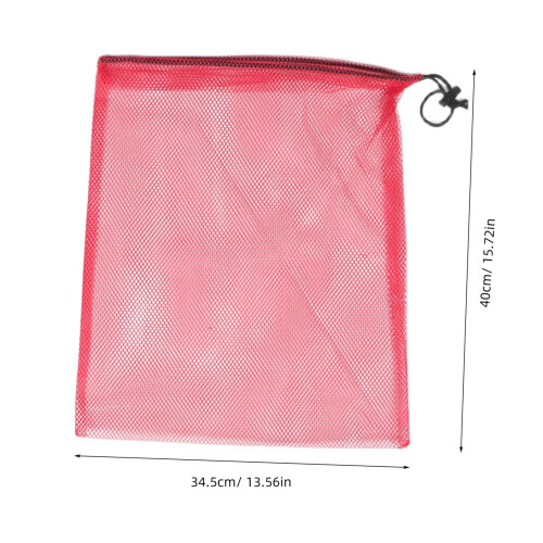 10pcs Mesh Drawstring Bag Set Breathable QuickDry Polyester for Gym Beach and Laundry 1