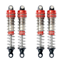 Adjustable Metal RC Car Shock Absorber Set for XLF X03 X04 1/10 Truck Upgrade Parts 4Pcs Durable Suspension