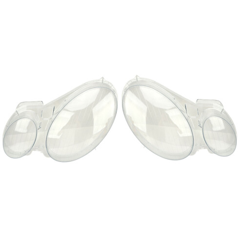 1 Pair W211 E-Class Lens Cover Clear 2002-2008