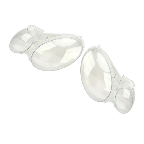 1 Pair W211 E-Class Lens Cover Clear 2002-2008 2