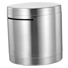 Stainless Steel Piggy Bank for Adults and Kids, Secure Savings Design, Money Saving Box for Home Decor