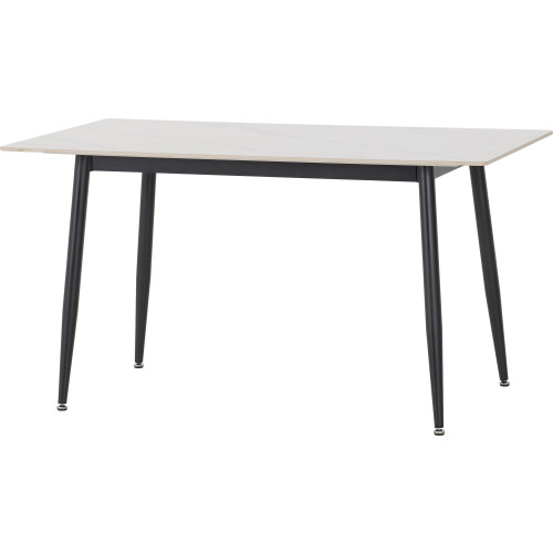 Seconique Fenton Dining Table - White Marble Stone Effect 1
