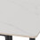 Seconique Fenton Dining Table - White Marble Stone Effect 5