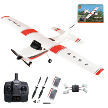 RC Airplane for Adults 3CH Fixed Wing Remote Control Plane with 6Axis Gyro and Dual Battery Power