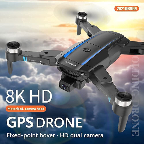 8K Camera Drone for Adults with GPS Brushless Motor, EIS UHD Camera, Foldable Design, Auto  Home 1