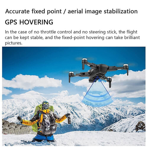 8K Camera Drone for Adults with GPS Brushless Motor, EIS UHD Camera, Foldable Design, Auto  Home 2