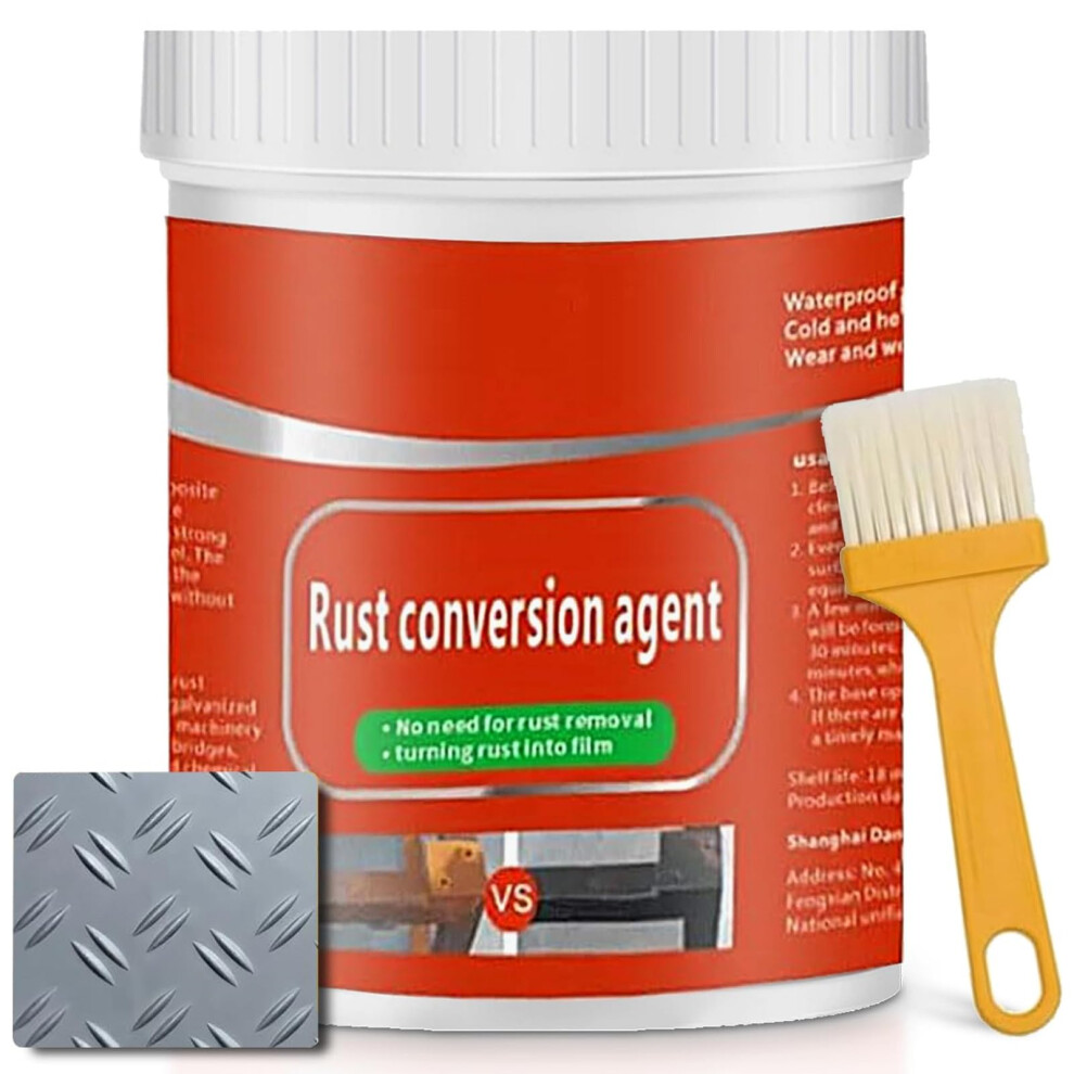Rust Converter For Metal 300G Grey Â Anti Rust Paint With Brush, Waterproof Primer And Longlasting Shield 9771547858775