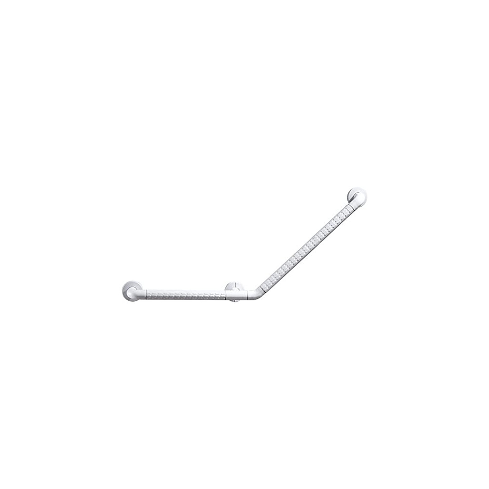 Bathroom Grab Bar 135 Angled AntiâSlip Handrail with Luminous Grip, Wall Mounted Safety Support Rail for Elderly