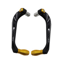 Universal Carbon Fiber Motorcycle Brake Lever Guard Set for Ducati Monster and Suzuki GSXS 750