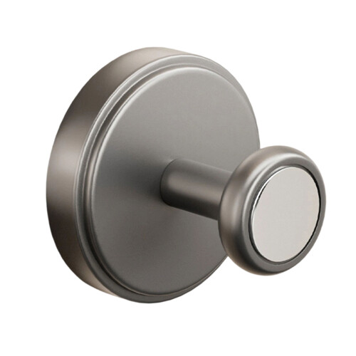 No Punching Single Wall Hook None Drill Hanger for-Dark Grey
