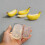 2Pcs Tiny Banana Silicone Molds Miniature Fruit Shape Silicone 6