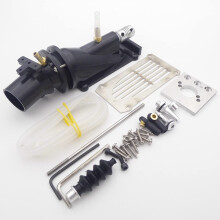 RC Jet Boat 26mm Jet Pump with Smooth Dual‑Bearing Drive and Automatic Water Cooling for 3.175mm Shaft
