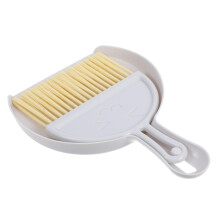 Mini Broom and Dustpan Set, Compact Handheld Cleaning Brush Kit for Home Office Car Quick Cleanup