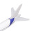 787 Alloy Airplane Model with Base, Wing 14.8 cm 12