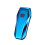 Rechargeable Electric Lighter with Touch Control Ignition, Windproof Dual Arc Plasma, Smart Battery Display Blue 1