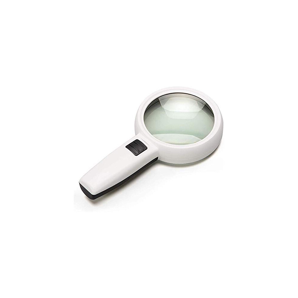Light 30X Led Magnifying Glass With Bright Handheld Ultraclear Lens For Reading, Jewelry,