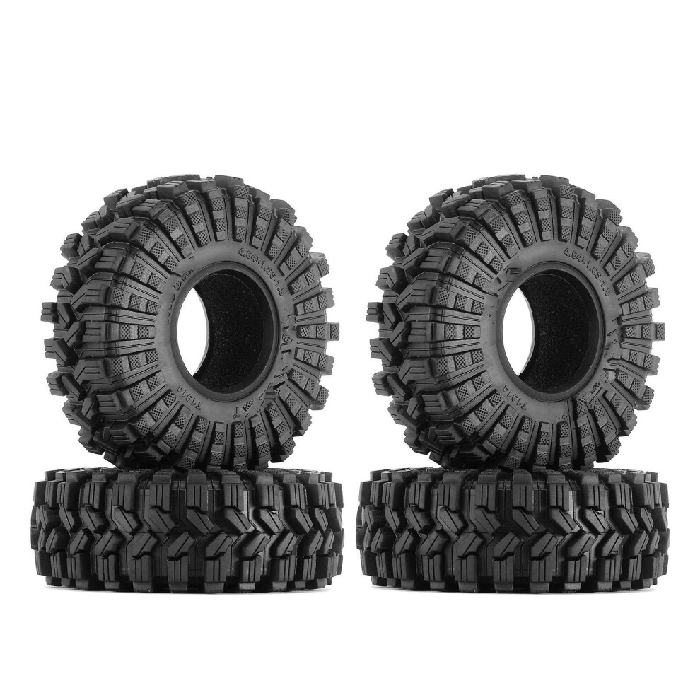 Rc Crawler Tires 1.9 Inch All Terrain Rubber Wheels For 1/10 Rc Car Trx4 Scx10 Enhanced Offroad Traction 9771547859413