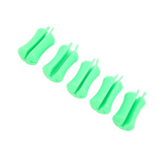 5PCS Silicone Rod Fixed Ball Fastener Green