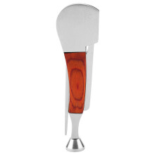 3 in 1 Stainless Steel Pipe Tool with Rosewood Handle for Easy Pipe Maintenance and Cleaning