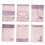 30 Sheets Lightweight Craft Paper Sheets Retro-Purple 1
