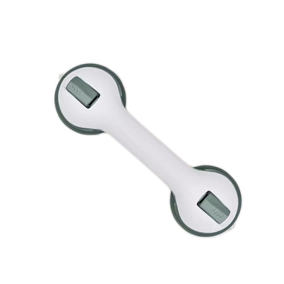 Green Suction Cup Shower Grab Bar For Seniors, Bathroom Safety Handrail With Strong Vacuum Grip,