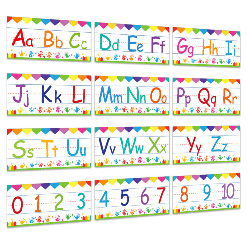 26Pcs Alphabets Flashcards Bright Color Cards Perfect For