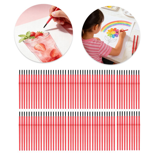 100Pcs Soft Tip Drawing Pens Coloring Markers For Youngly 1