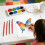 Packung mit 100 mehrfarbigen, kinderfreundlichen 7