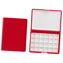 24-teilige Farbaufbewahrungsbox, tragbare-Rot 2