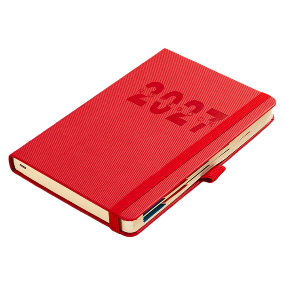 2027 Schedule Planner Daily Planner Multifunction-A5 Red 7696001751183