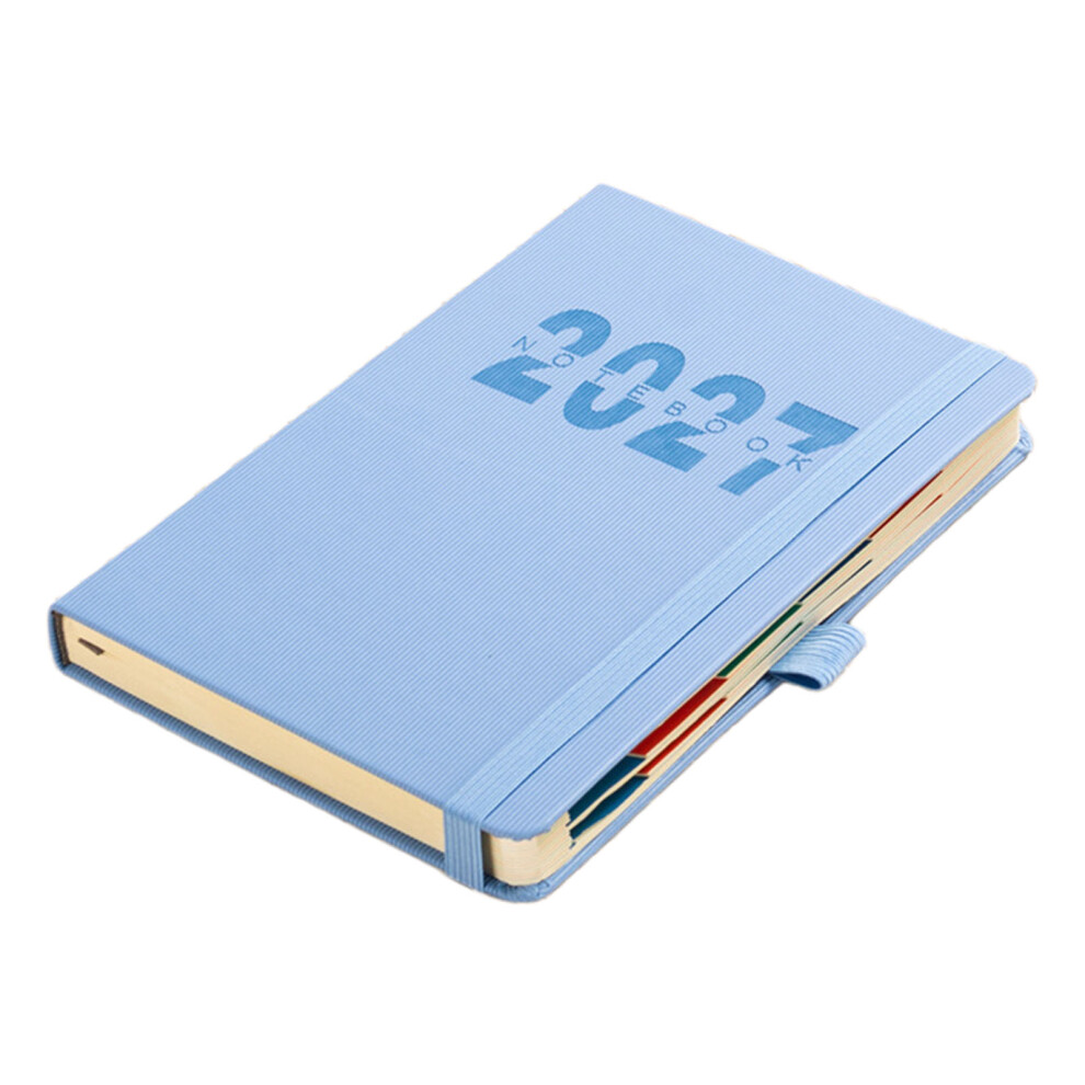 2027 Travel Organizers Schedule Planner With Monthly-A5 Blue 7627001362192