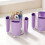 Roterende desktop-organizer opslagcontainer met 5-Blauw 4