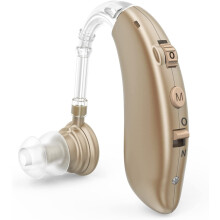 Rechargeable Hearing Aids for Seniors with Intelligent Noise Cancellation and Clear Speech Enhancement