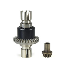 RC Differential Gear Set Metal Bevel Gears for 1/16 RC Car Replacement Wear Resistance Smooth Power Transfer